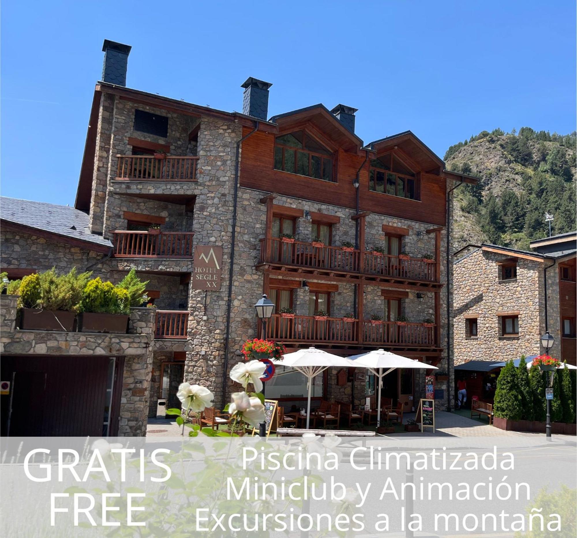 Wuau! Hotel Segle XX Ransol Dış mekan fotoğraf